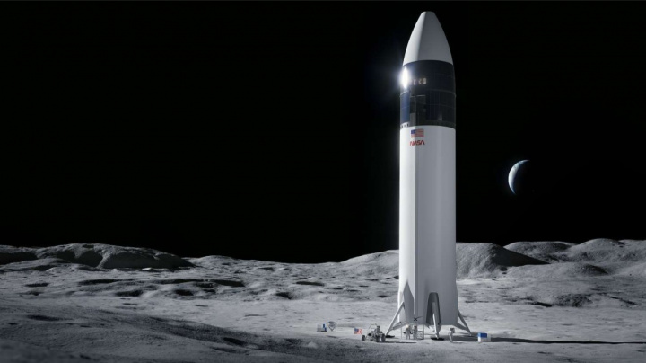 Americký návrat na Měsíc zařídí Musk a jeho SpaceX. Za pakatel