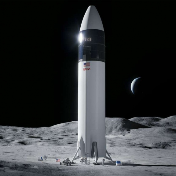 Americký návrat na Měsíc zařídí Musk a jeho SpaceX. Za pakatel