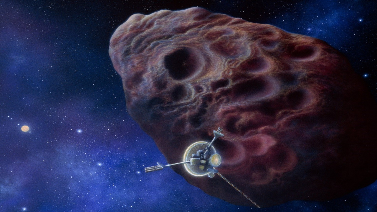 Přiletěly k nám bizarní rudé planetky, poslové ze vzdálené periferie