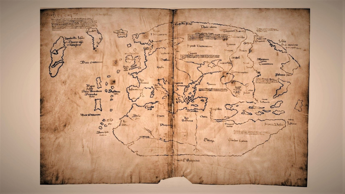 Mapa, která měla dokazovat vylodění Vikingů v Americe, je padělek