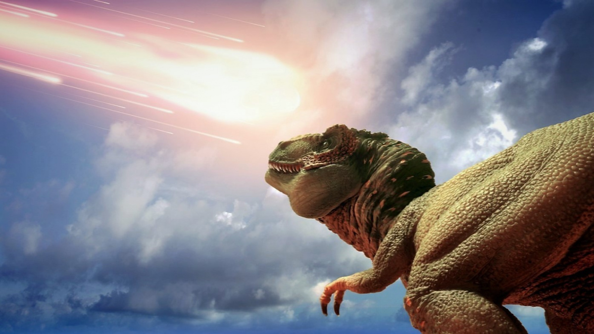 Mrazivé video ukazuje přílet komety, která ukončila éru dinosaurů