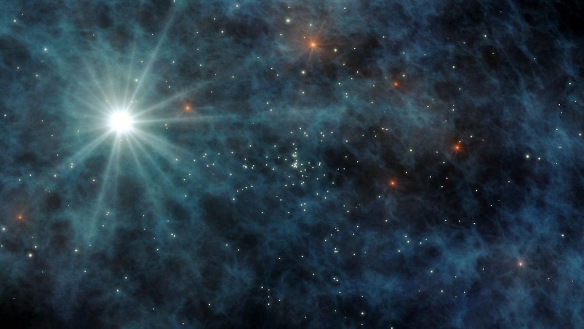 Astronomové narazili na záhadný objekt, který do vesmíru chrlí prach