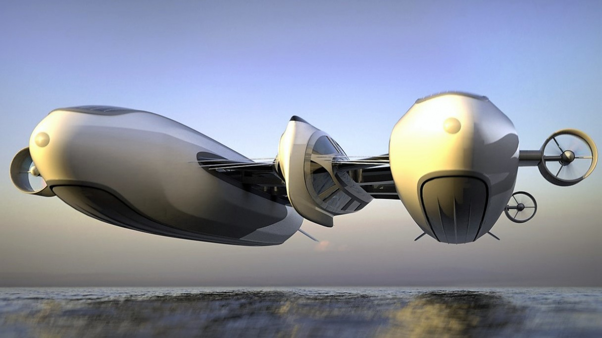 Létající jachta, verneovský projekt pro romantické miliardáře