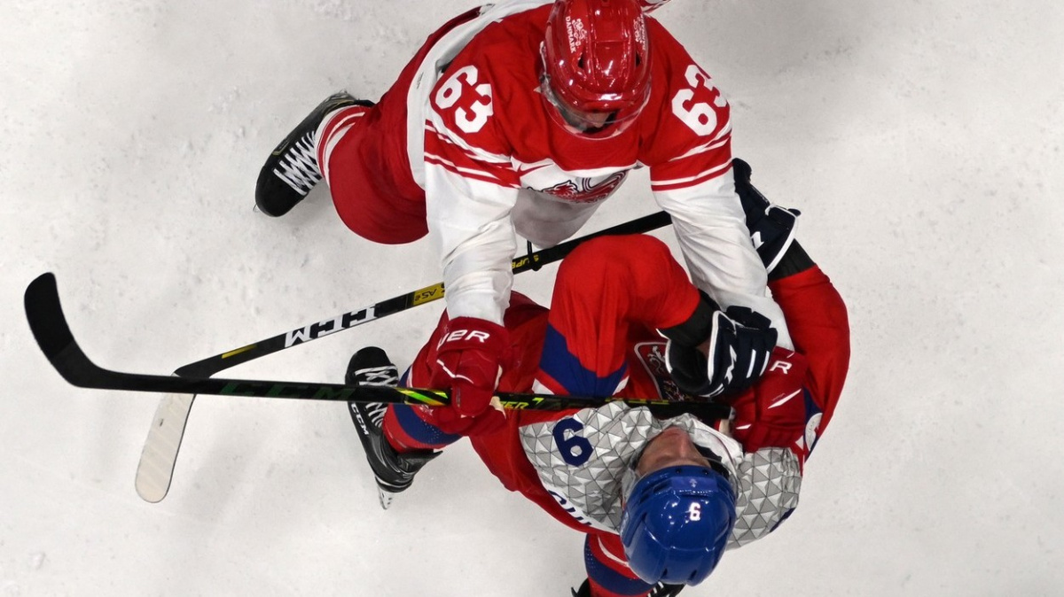 Olympijský vstup s historickou porážkou: Čeští hokejisté podlehli Dánsku