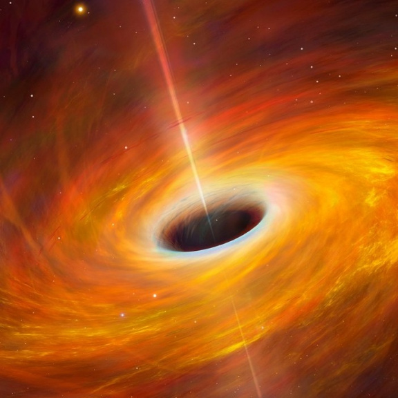 Černá díra se pozvracela přímo před zraky astronomů