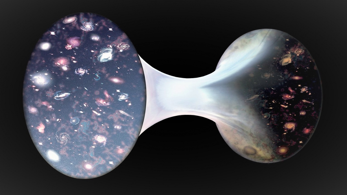 Náš vesmír může mít dvojče, ve kterém čas plyne pozpátku