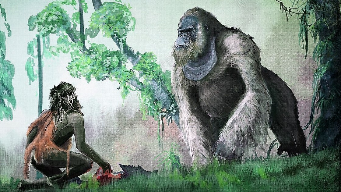 King Kong existoval, žil po boku prehistorických lidí