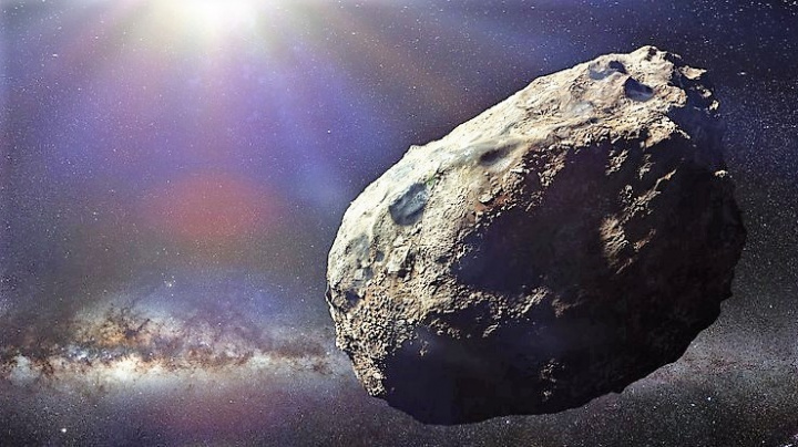 Průlet obřího asteroidu kolem Země zachycen ve videu