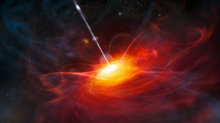 Astronomové objevili nenasytnou černou díru. Zemi by spolkla za sekundu
