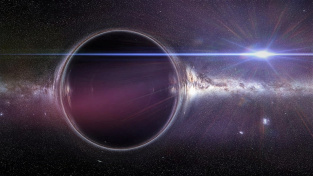 Odhalena ‚darebácká‘ černá díra tiše plující Mléčnou dráhou