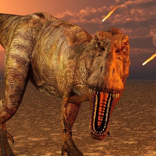 Ke konci dinosaurů mohl přispět sourozenec vesmírného obra