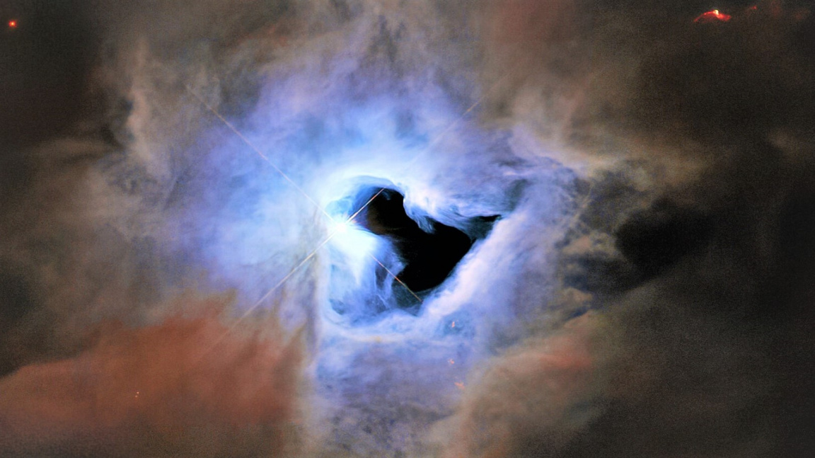 Le télescope Hubble a regardé à travers un trou de serrure dans le vide de l’espace