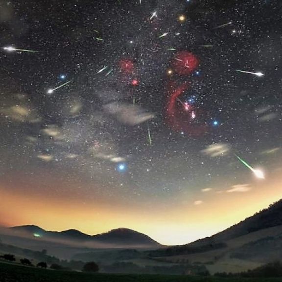 Prach z ‚betlémské hvězdy‘ na slovenském nebi okouzlil experty NASA