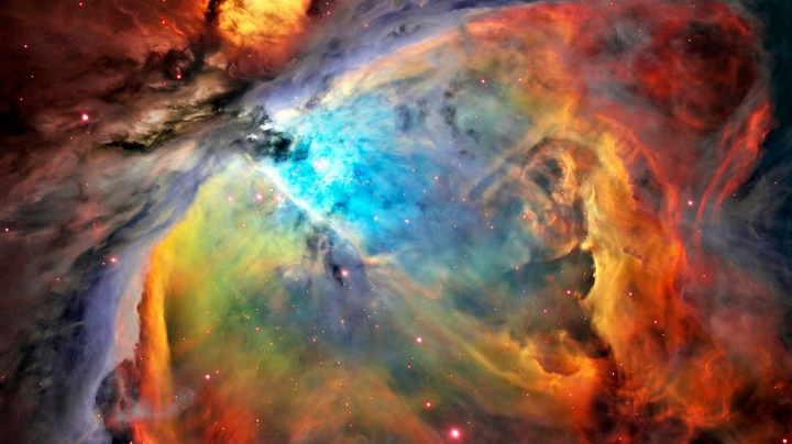 Vesmír mění barvu. Byl oranžový