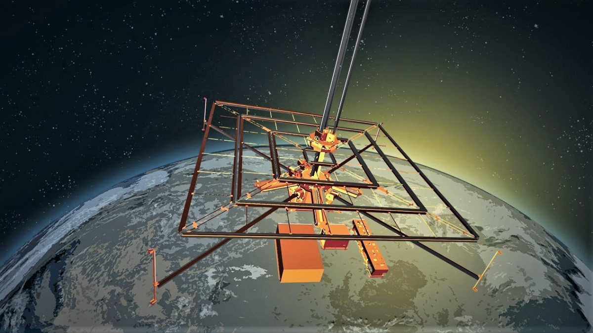 Sci-fi se blíží realitě. Američané testují prvky solární elektrárny na oběžné dráze