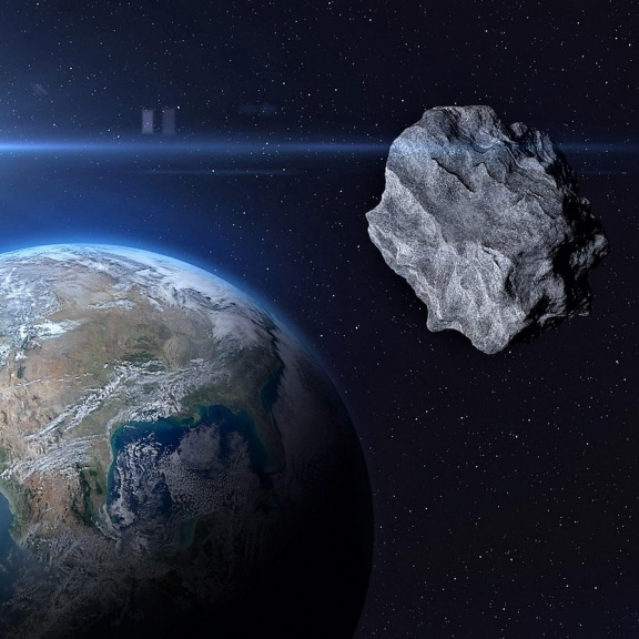 Asteroid velký jako slon už za několik hodin těsně mine Zemi