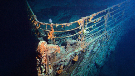 Podívejte se na dosud nezveřejněné záběry potopeného Titaniku