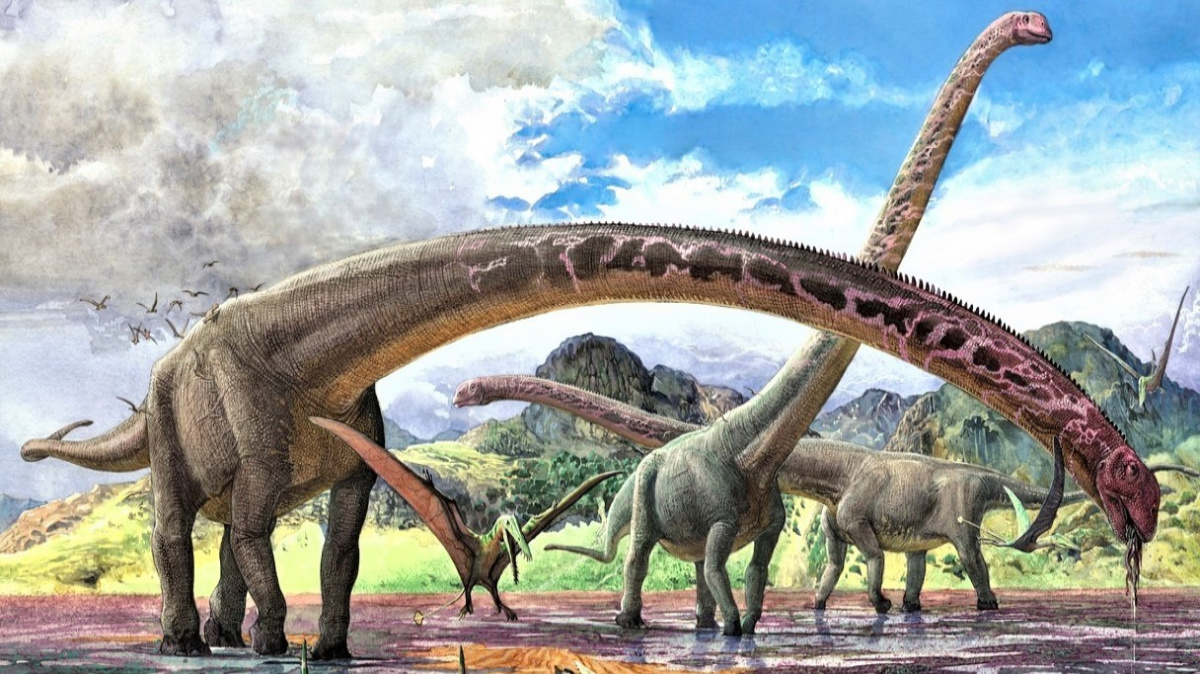 Titán, který měl krk šestkrát delší než žirafa