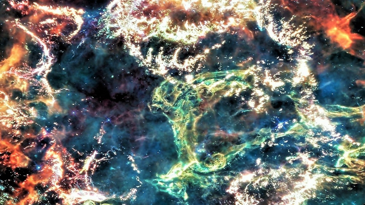 Supernova stvořila zelené monstrum. Co ukáže jeho pitva?