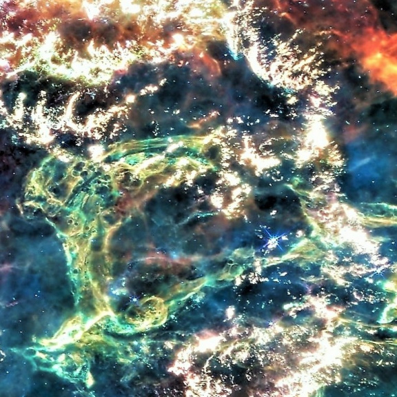 Supernova stvořila zelené monstrum. Co ukáže jeho pitva?