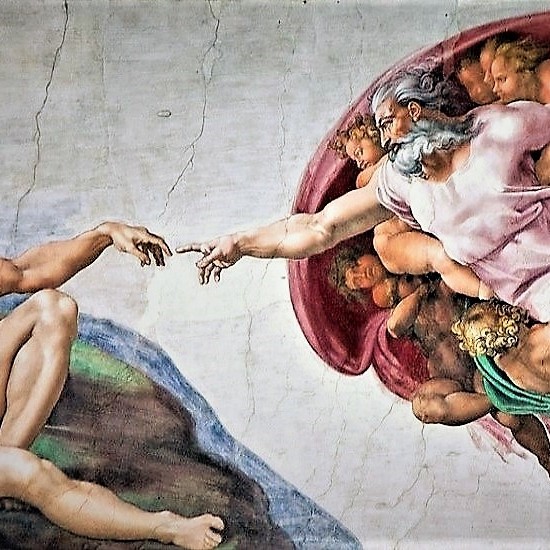 Zvěčnil se Michelangelo v Sixtinské kapli jako Bůh?