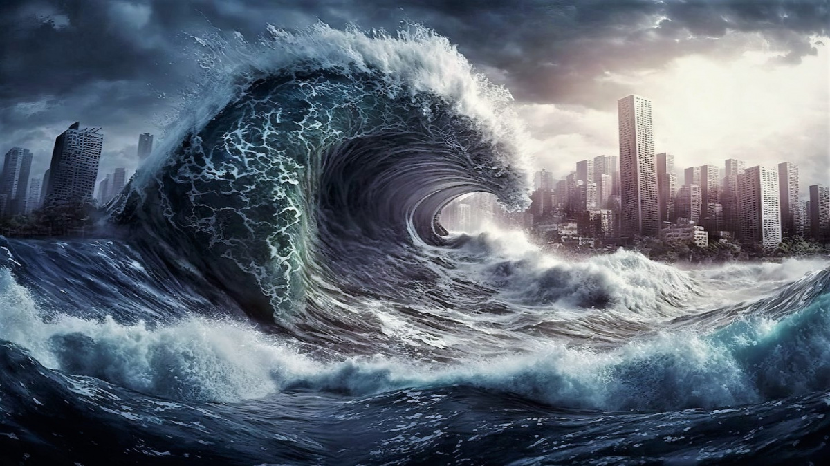 Evropu během 30 let zasáhne tsunami, se stoprocentní jistotou