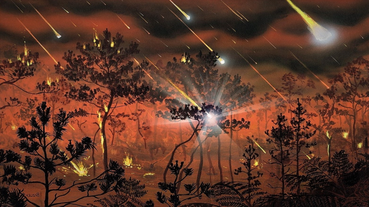 Největší požár v lidských dějinách zažehla kometa