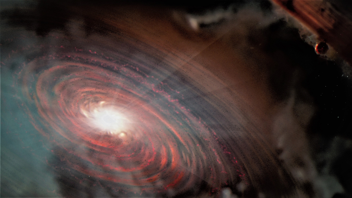 V místě, kde by mohla vzniknout druhá Země, objevili astronomové vodu