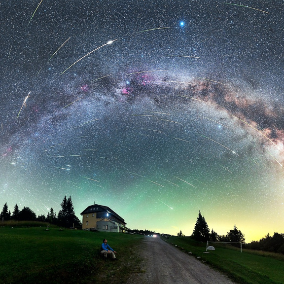 Nebe ozáří roj Perseid. Budou v něm mimořádně jasné meteory