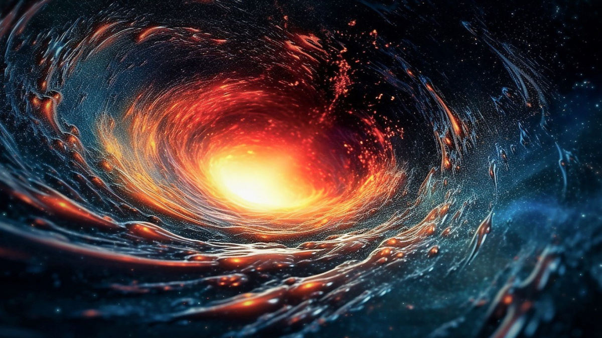 Země možná leží v žaludku obří černé díry, naznačuje studie