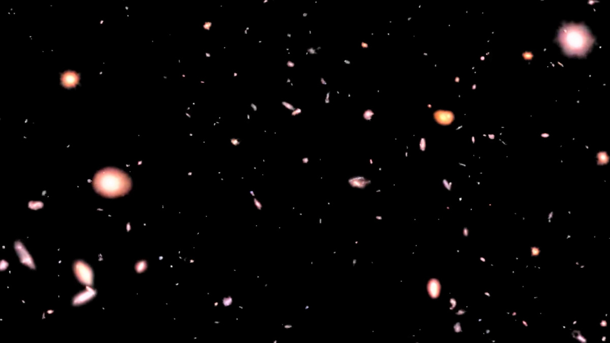 V epickém videu můžete letět až k počátkům vesmíru