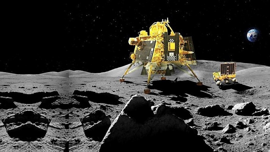 Indie na Měsíci! Sonda dosedla v místě, které může být ideální pro lidské osídlení