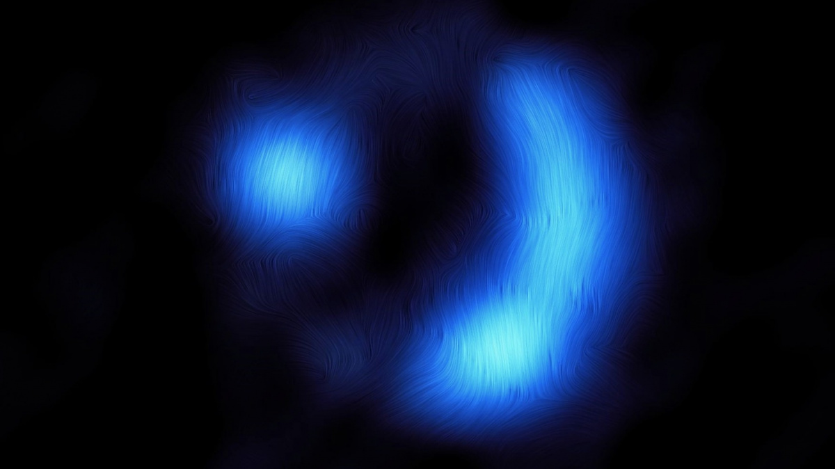 Éterický snímek odhalil nejvzdálenější magnetické pole galaxie