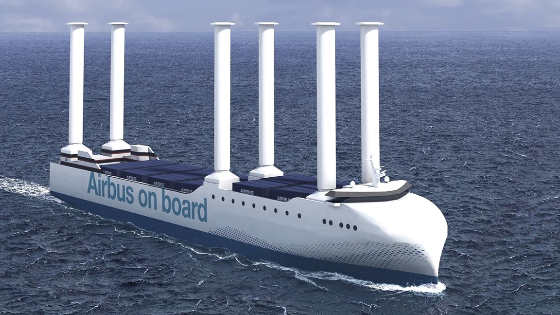 Na Atlantik vyplují nízkouhlíkové lodě s rotory poháněnými větrem