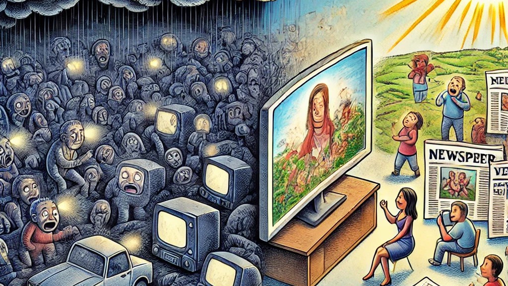 Přetížení negativními zprávami ničí vaši psychiku. Detox informací může pomoci, říká věda