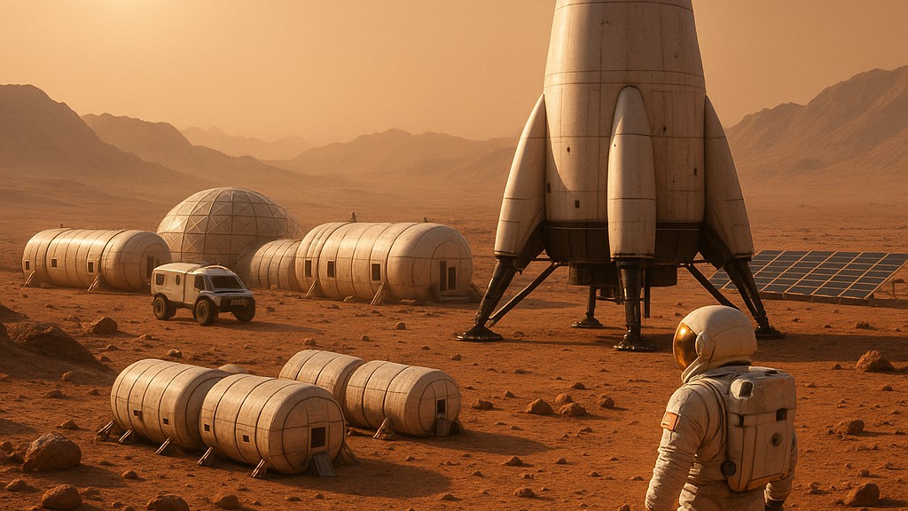 Musk představil plán na kolonizaci Marsu. První lety už za pár let?