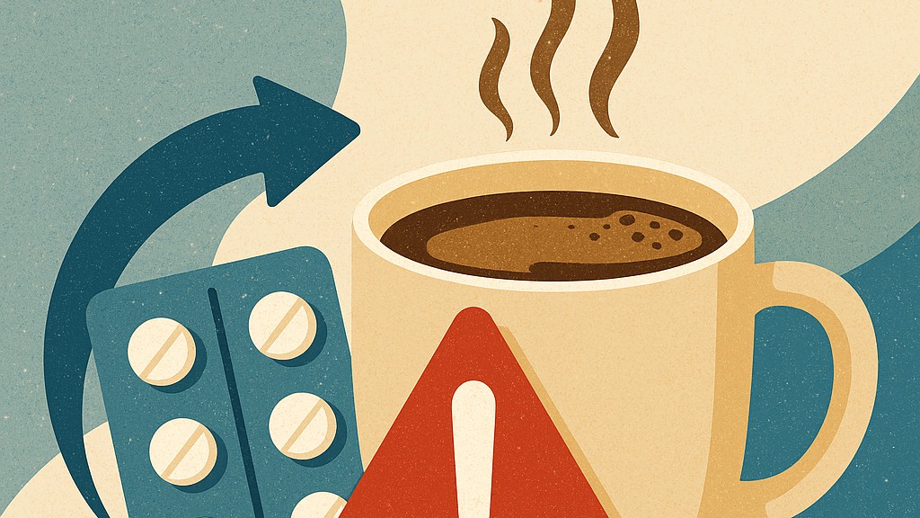 Ranní káva může narušit účinek vašich léků. Vědci varují, které kombinace jsou rizikové