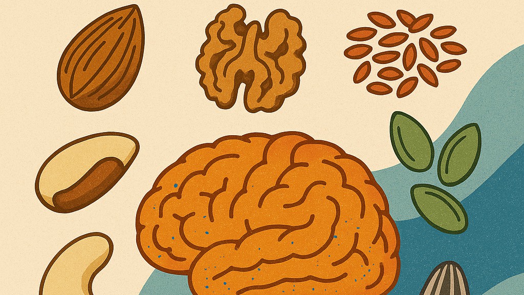 9 ořechů a semínek, které zlepší váš mozek: Jednoduchá cesta k lepší paměti i náladě