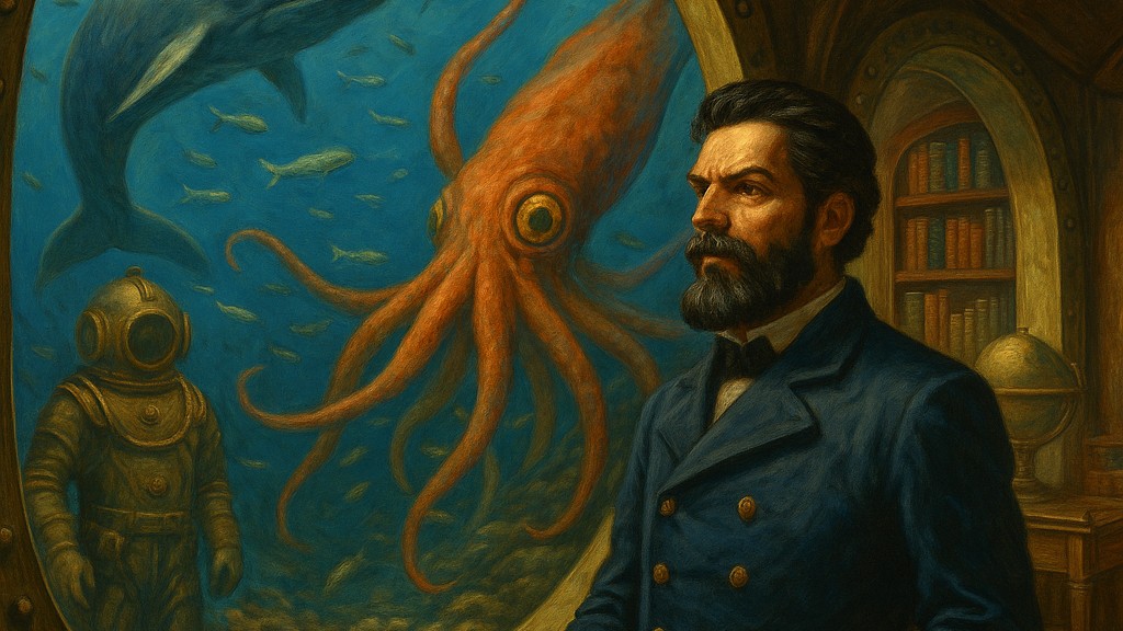 Jak Jules Verne předběhl dobu: Co jste nevěděli o Nautilu a kapitánu Nemovi