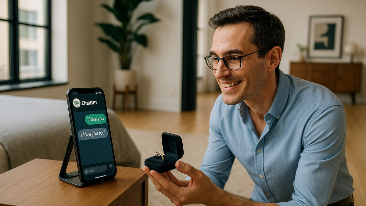 Vezmeš si mě? Američan požádal o ruku ChatGPT