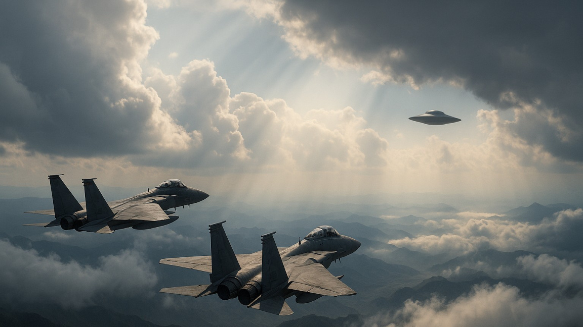Američané zveřejnili záběry s UFO, chovalo se podivně