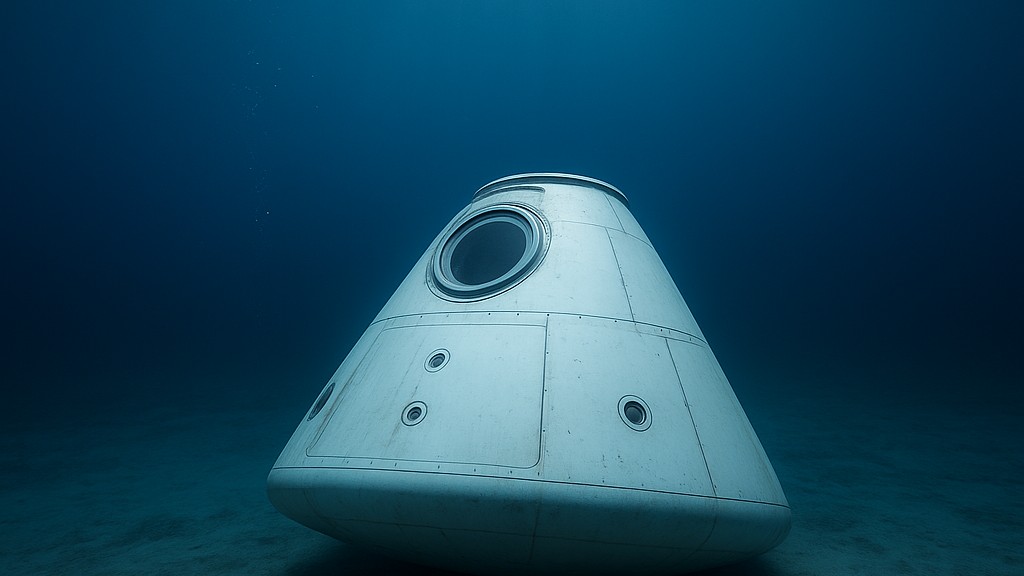 Varování: V oceánu se ztratila kosmická loď!