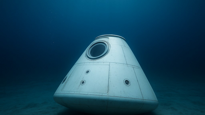 Varování: V oceánu se ztratila kosmická loď!