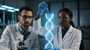 Britští vědci tvrdí, že pracují na syntetické DNA