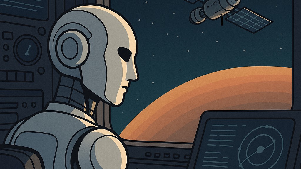 NASA zkusila jak si povede umělá inteligence při pilotování ve vesmíru. Byl to výbuch?