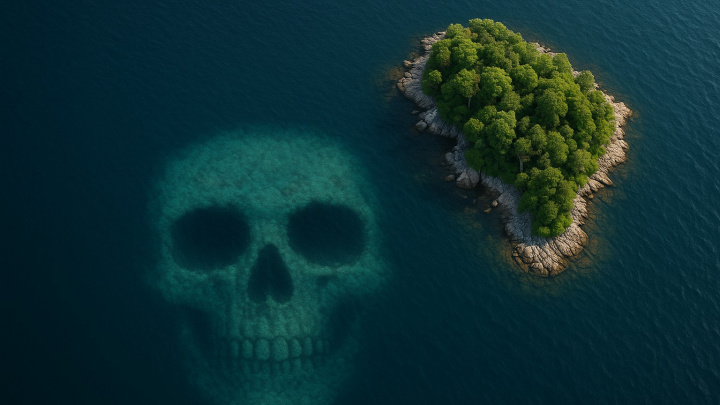 Dílo mimozemšťanů! Tajemná lebka u kanadského ostrova budí rozruch
