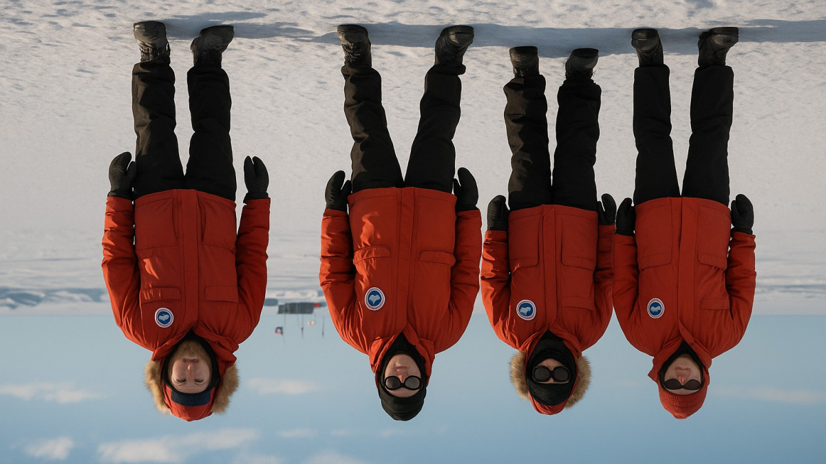 Opravdu jsou lidé na jižním pólu vzhůru nohama?