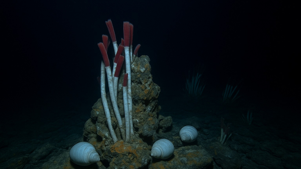 Mimozemský život pod hladinou? Ne, ale tohle k němu má blízko