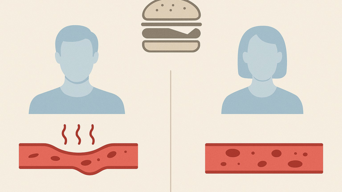 Pozor na tučný oběd – mozkové cévy ztuhnou i za čtyři hodiny