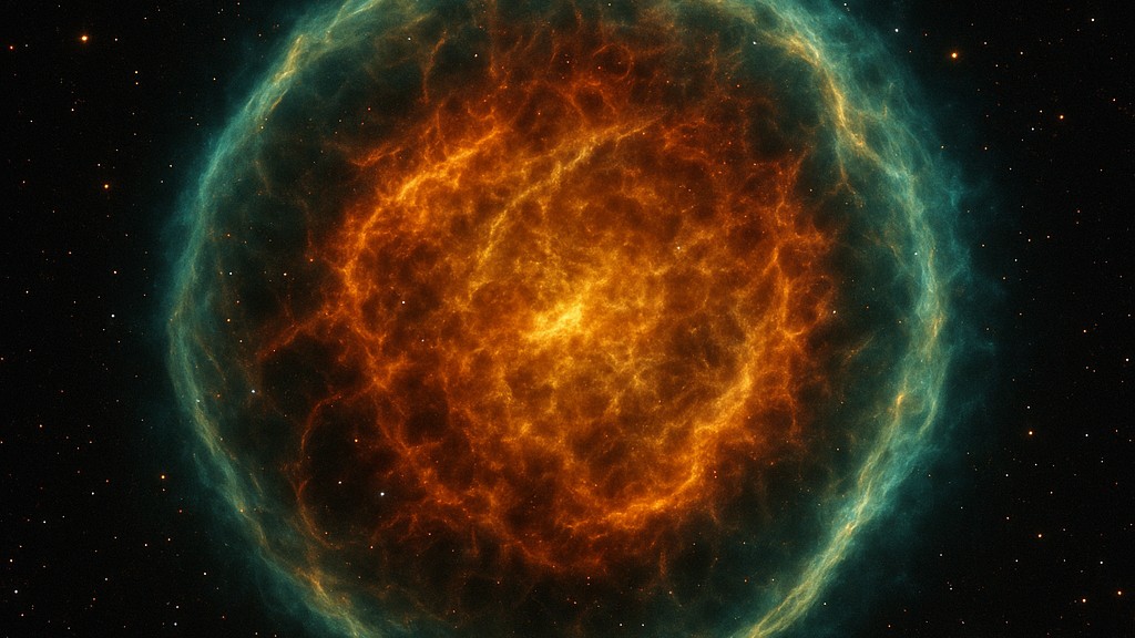 Odhaleno jádro explodující hvězdy: vědci poprvé viděli vnitřní vrstvy supernovy